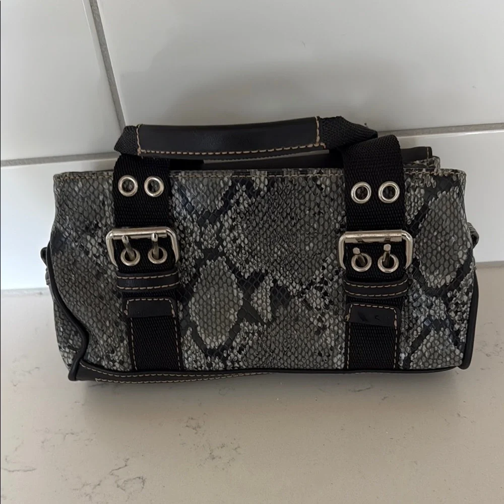 Nine West Stylish Black and Gray Women's small Handbag